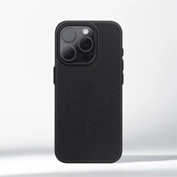 Ultra Thin Honeycomb Mesh Cooling Hard Case with MagSafe Compatibility - iPhone 17 Air (SR XC Black)