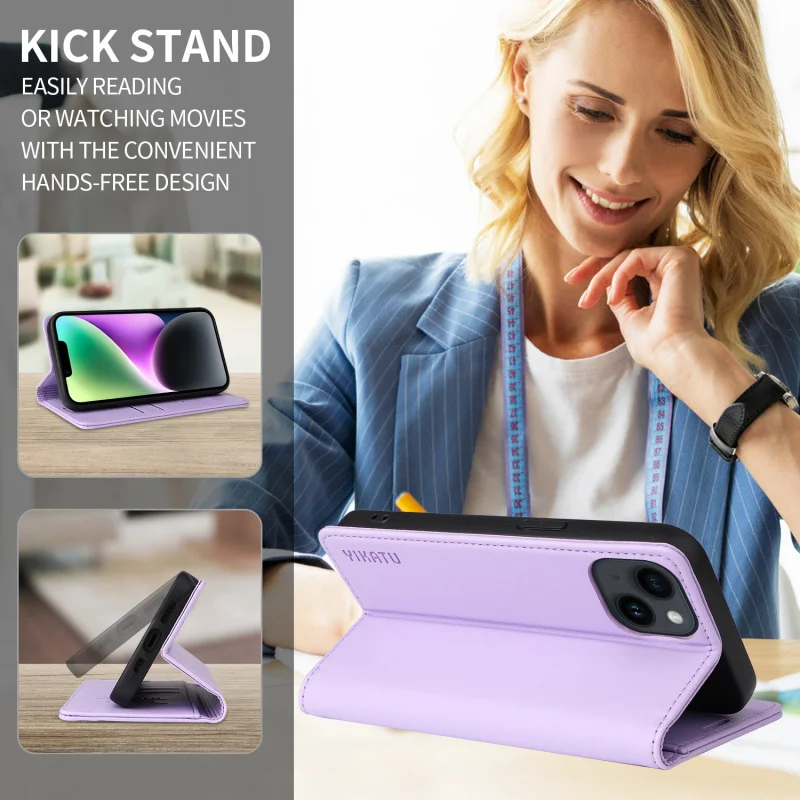 Magnetic Leather Wallet Flip Phone Case Cover