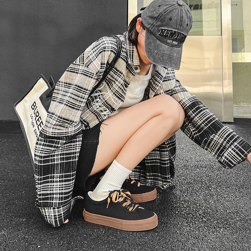 Unisex Women Canvas Shoes Fashion Sneakers Man Woman Casual Loafers Classics Skateboard Shoes Student Sports Shoes Ladies Shoes