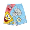 SpongeBob SquarePants Vacation Beach Pants Summer Couple Sleep Pants Quick drying Sports Pants Men's and Women's Casual Pants 3