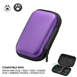 Retro Video Game EVA Protective Bag - Durable and Stylish Carrying Case (Purple)