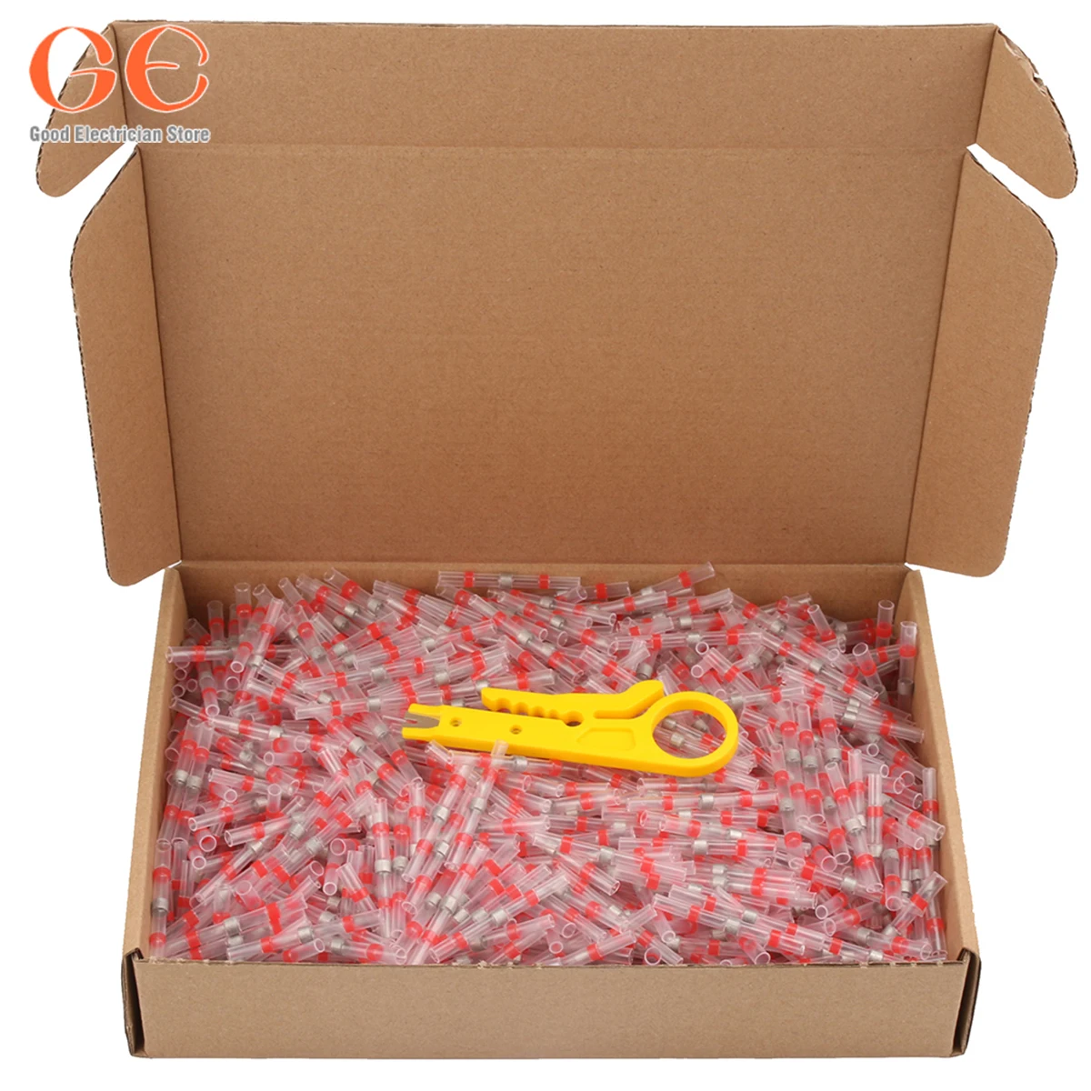 300-Pack Electrical Wire Butt Connectors – Splice All Wire Sizes, Heat Shrink Style 7 thumbnail image