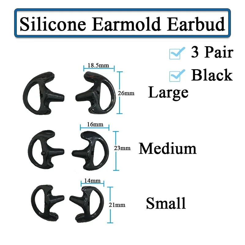 3Pairs-Black-SML