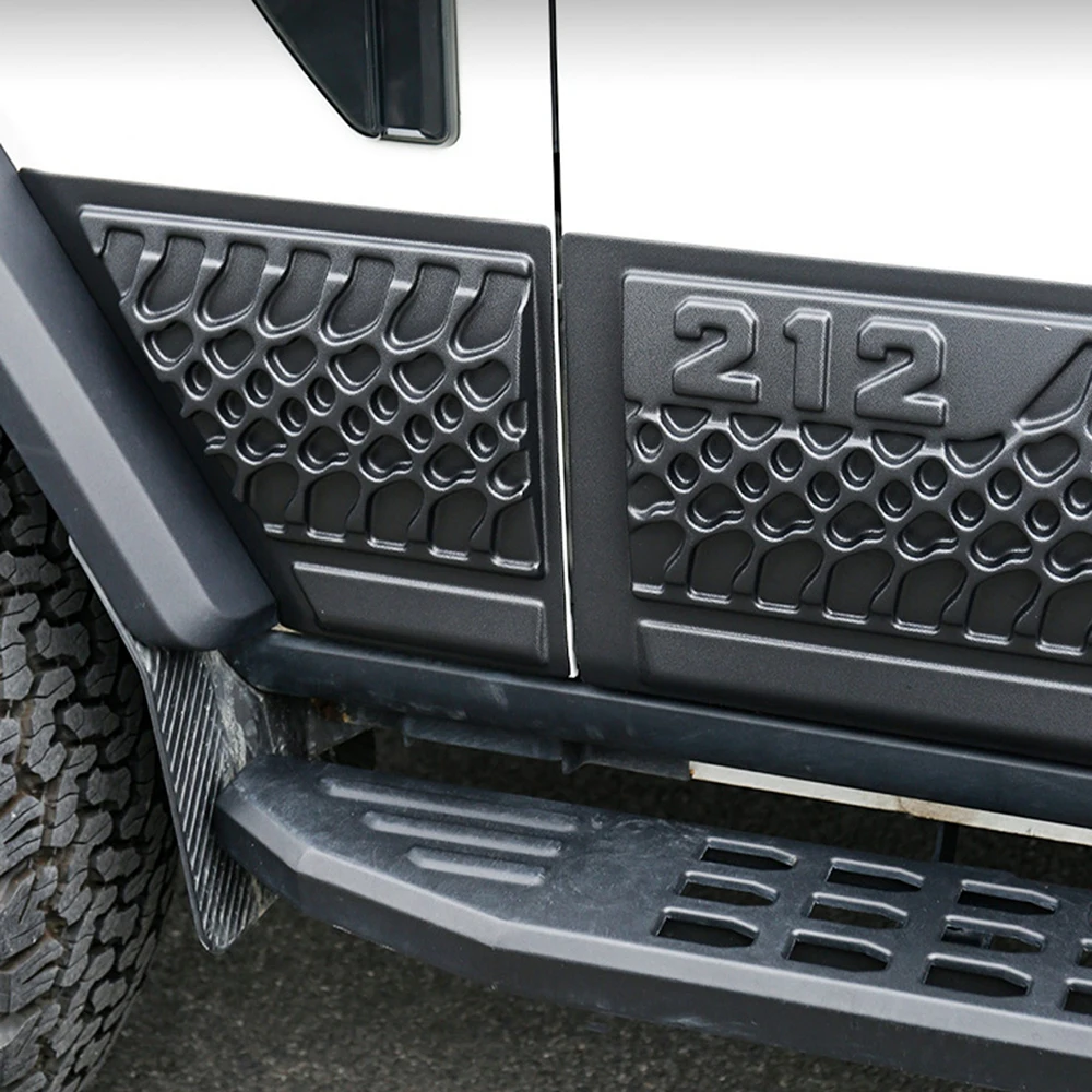 자동차 도어 스크래치 방지 장식 패널 액세서리 개조된 차체 보호 패널 도어 패널 BAIC 212 T01 2024-2026용