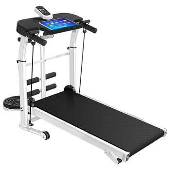Tapis roulant meccanico pieghevole per palestra domestica per bodybuilding senza test della frequenza cardiaca