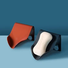 

Soap Dish for Bathroom Kitchen Tableware Plastic Storage Container Toilet Holder Shelf Trays Boxes Soaps Products Household Home
