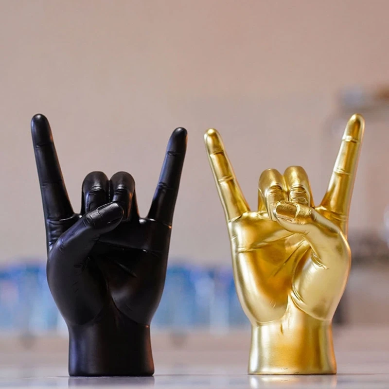 

Punk Gift Rock and Roll Statue for Livehouse Performances Shows Display Craft for Livehouse, Birthday Party