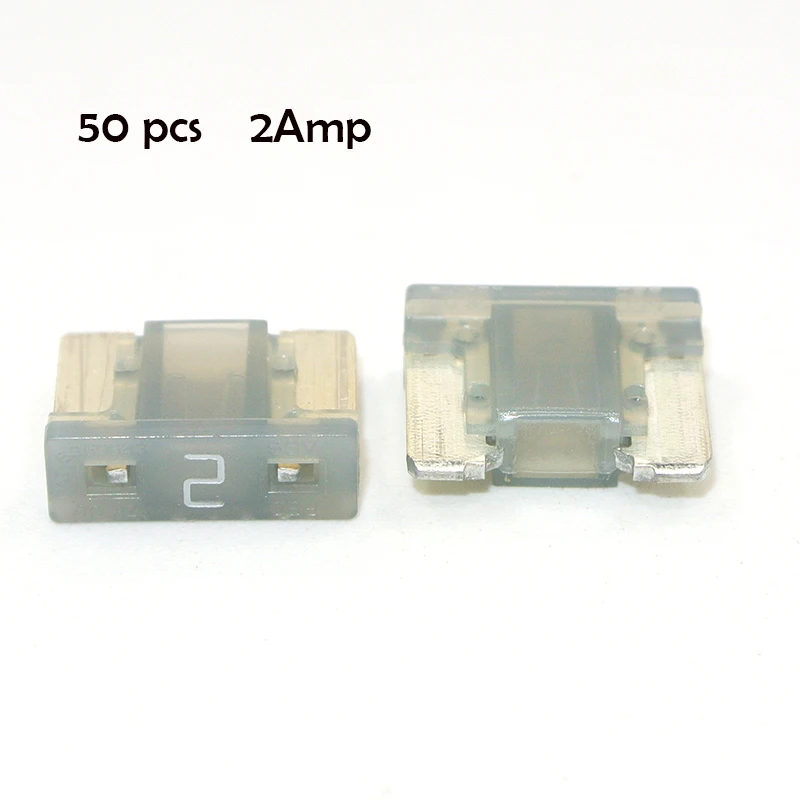 Scatola 120 Fusibili Auto Mini Lama, Assortimento 5-30 A, ATM APM, Per Auto, Moto, Barca, Con Codice Colore
