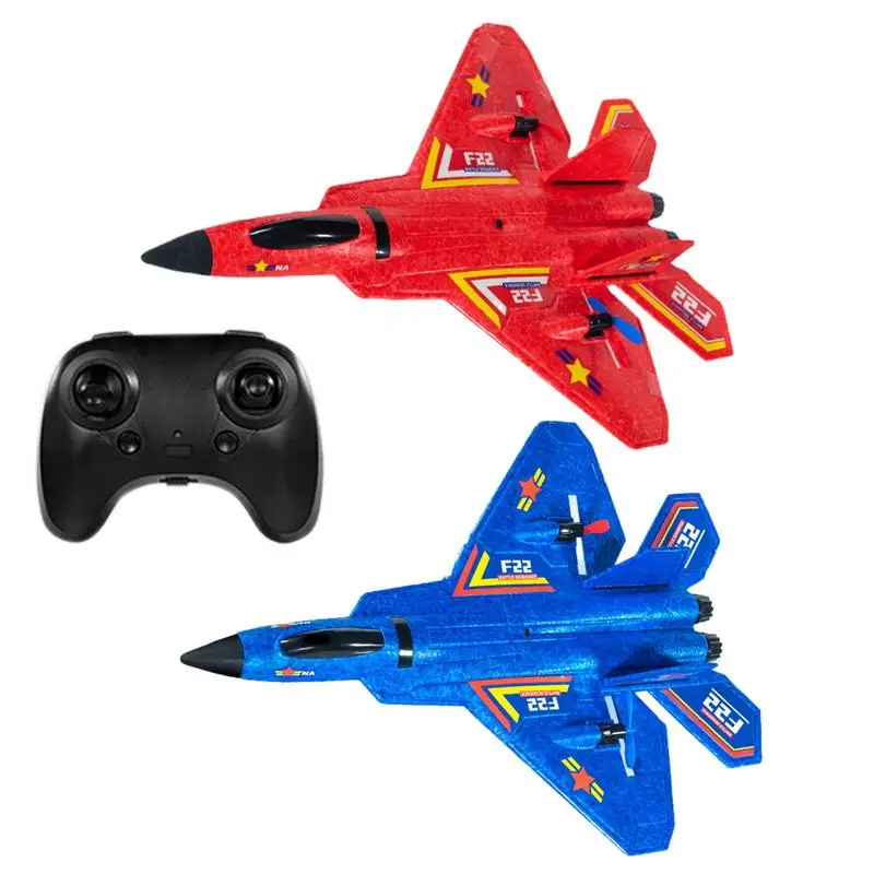 

Remote Control Airplane RC Fixed Wing Plane Glider Airplane 2.4 GHz Easy To Fly RC Glider For Kids & Beginners with LED Lights