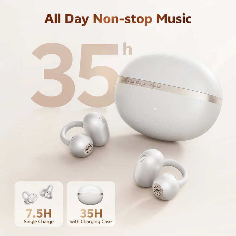 QCY Crossky C50 Open Ear Wireless Earbuds Bluetooth 6.0