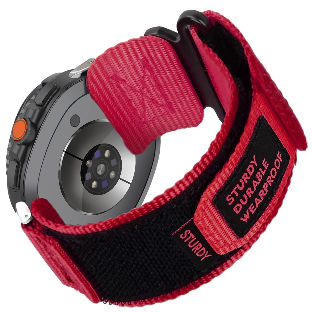 Nylon Loop Strap Sports Bracelet Replacement Band - Universal Smartwatch Accessory