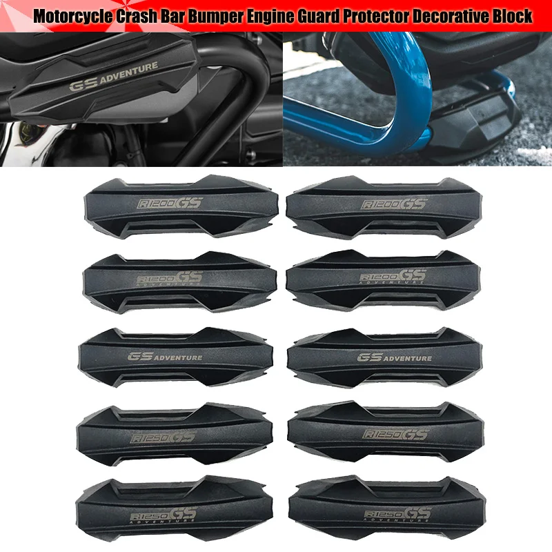 Black Handle Guard Crash Bars Protector For BMW R1200GS LC R1250GS ADV 2013-2021 Black Handle Guard Crash Bars Protector For BMW R1200GS LC R1250GS ADV 2013-2021