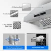 900CFM 30 inch 9-Speed Vent with Led Bulb Dishwasher Clean Filter Under Cabinet Range Hood 4