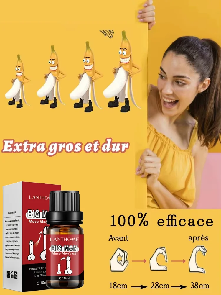 XXXL Men Enlargeme Penis Permanent Thickening Growth Man Massage Enlargement Oil Cock Erection Enhance Big Dick Enlarge Liquid
