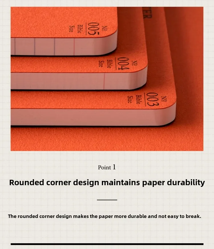 PLOTTER Mini 6 Ring Binder Refill Pages-A7 Size, Tearable, Acid-Free Paper, Lightweight and Non-bleeding for Planner Journals