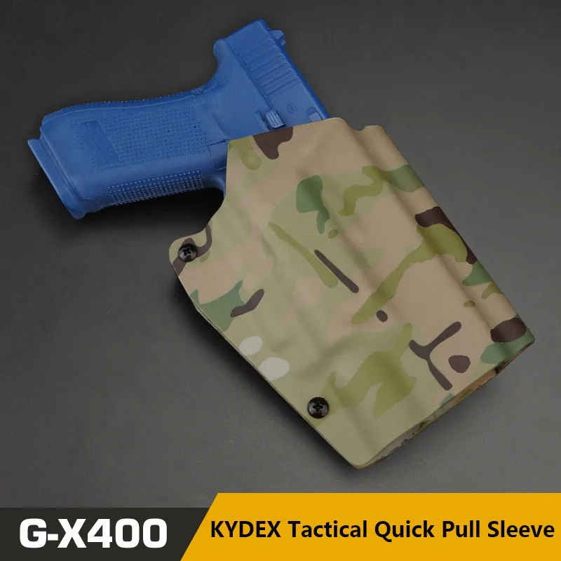 

KYDEX Tactical Pistol Holster, G-X400 Tactical FlashLight Special Quick Pull Sleeve For Adapted to Multiple Gun Models