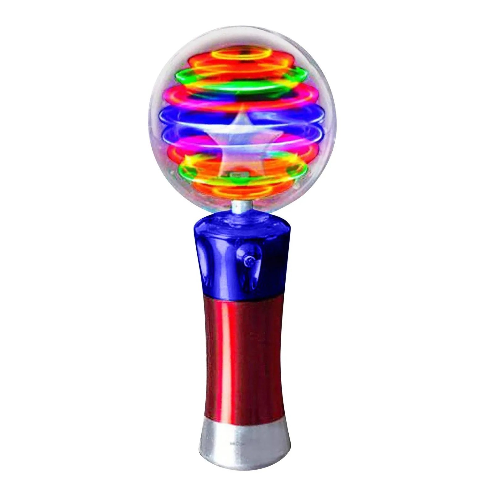 Children's Luminous Ball Toy Stick LED Flash-Rotating Light Show Toy bouncing balls toy