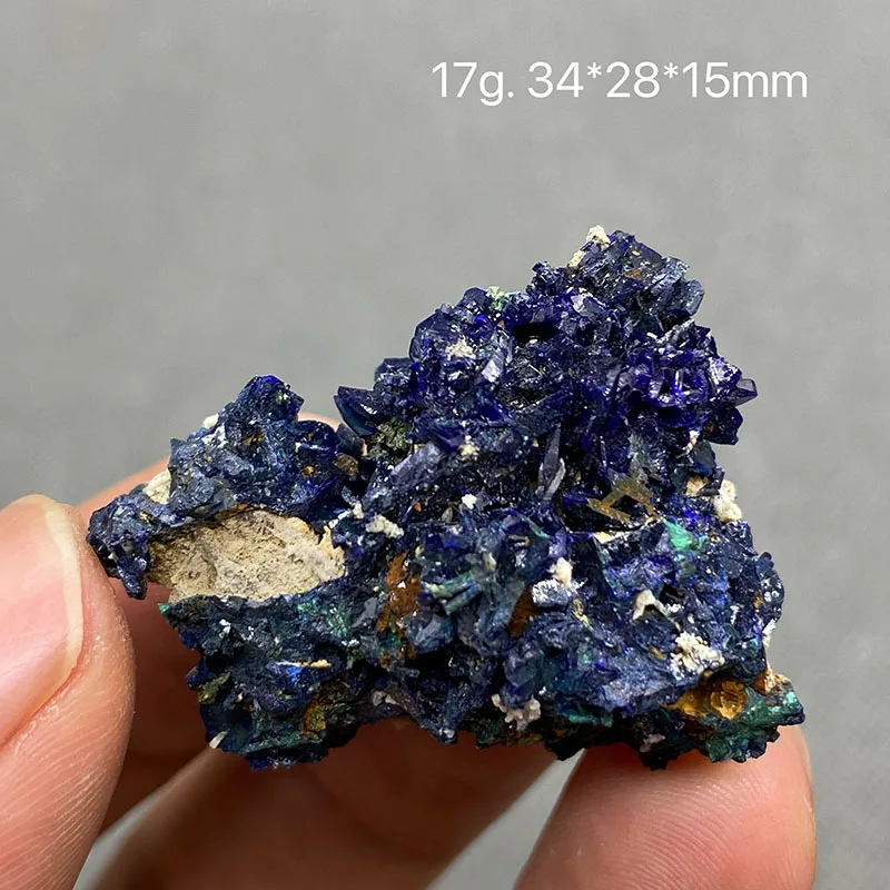 Natural beautiful Azurite and Malachite symbiotic mineral specimen crystal Stones and crystals Healing crystal