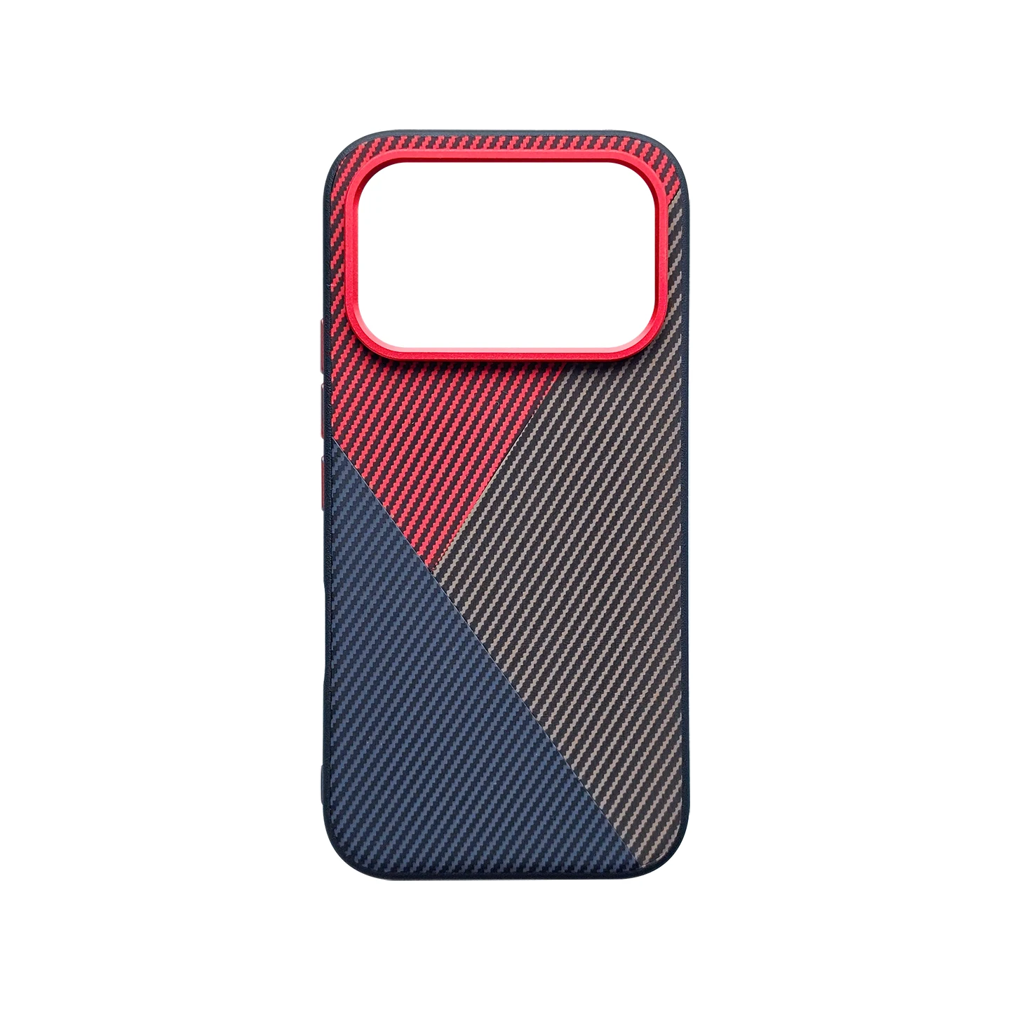Leather Carbon Fiber Texture Soft Frame Protective Cover