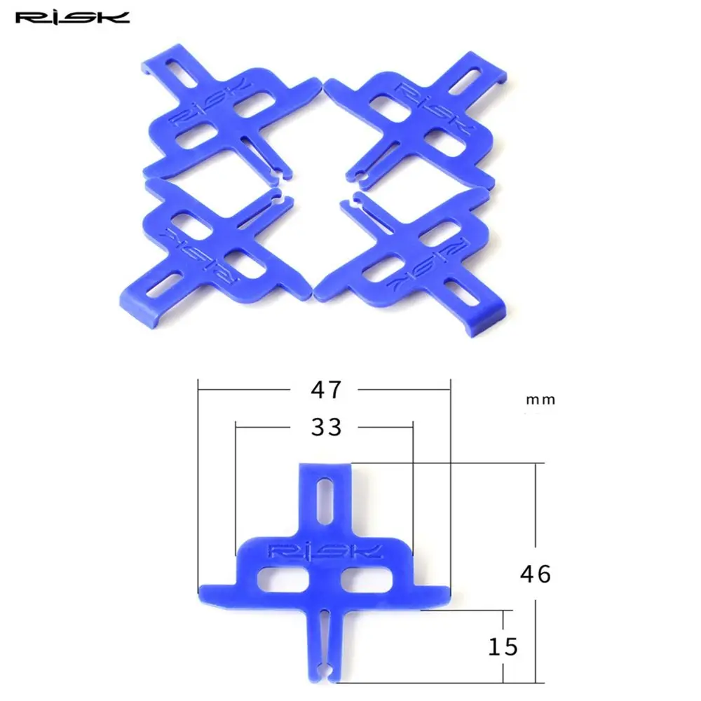 10pcs Brake Pads Hydraulic Plastic Disc Bicycle Brake Spacer Instert MTB Bike Parts