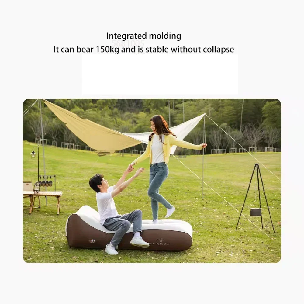 Automatic Inflatable Single Person Bed Air Cushion Bed Outdoor Camping Portable Folding Mattress PS1 Inflatable Sleeping Pad