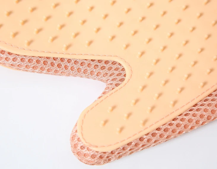 Cat Hair Remove Gloves Rubber Pet Beauty Cleaning Grooming Effective Massage Dog Combs Floating Brush Glove 1PC