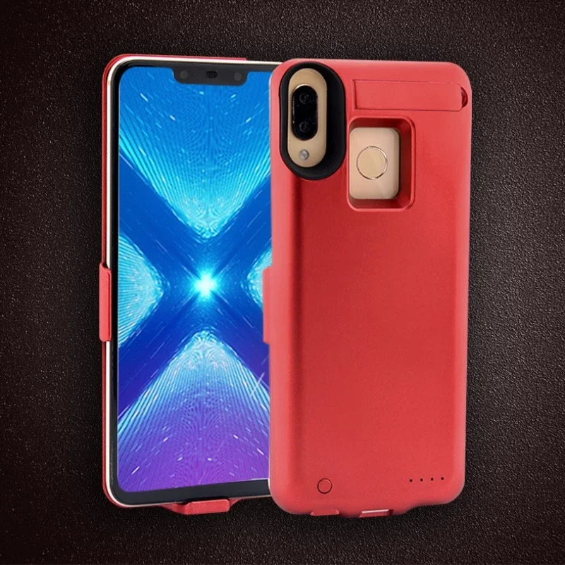6500mAh 10000mAh For Honor 8X 배터리 케이스 For Honor 8X 배터리 케이스용 외부 백업 충전기 커버 보조베터리