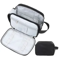 Fashion Waterproof Travel Toiletry Bag Dry Wet Separation Large Capacity Ladies Makeup Bag Women Lightweight Cosmetic 1