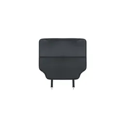 Car Seat Back Leather Protector Mat - Anti - Kick Cover Pad (Black - S)