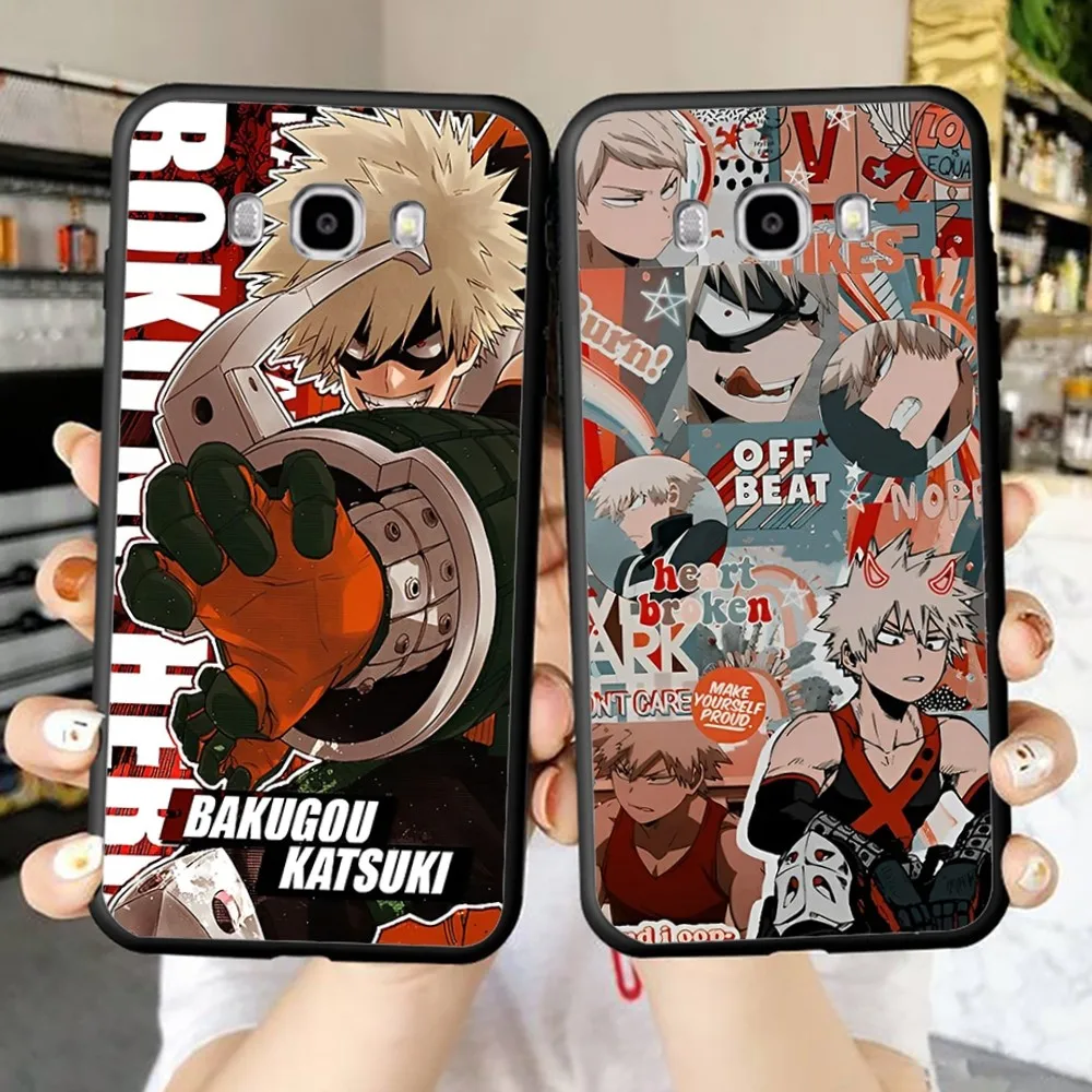 

My Hero Academia Bakugou Katsuki Phone Case For Samsung J 7 plus 7core J7 neo J6 plus prime J6 J4 J5 Mobile Cover