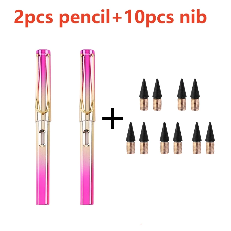 2pcs Golden Pink