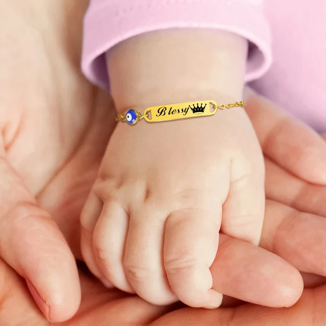 Personalised Baby Bracelet Toddler Bracelet Kids Name Bracelet Childrens  Name Bracelet Baby Bracelet Kids ID Bracelet Baby Gift - Etsy