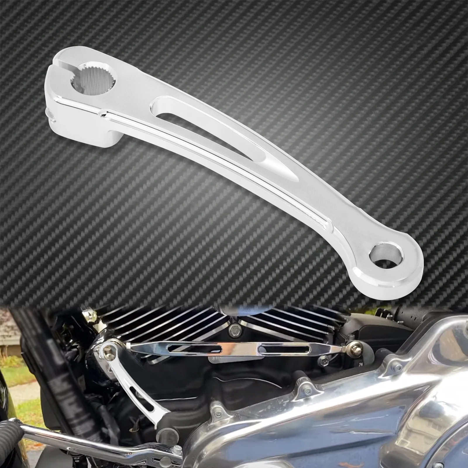 Motorcycle Gear Steel Inner Shifter Lever Shaft Fit For Harley