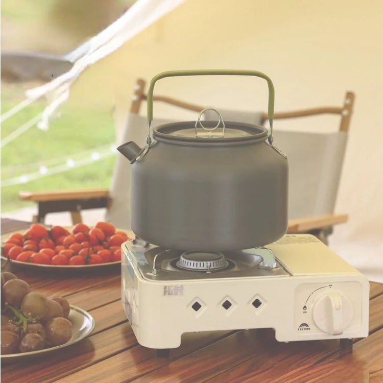 Coffee and Tea Kettle Aluminum alloy Portable Outdoor 0.8L/1.1L/1.2L/1.6L/2L/2.5L Camping Hiking Fishing Picnic Cooking