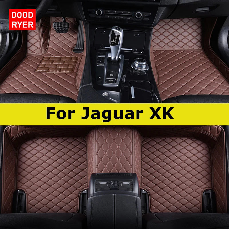 DOODRYER Jaguar XK 2006-2015 자동차 카펫 Foot Coche A..