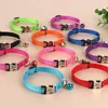 Personalized Name Cat Collar Reflective Nylon Dog Cats ID Collar With Bell Engraving Name for Small Cats Dogs Chihuahua 6 Colors 2