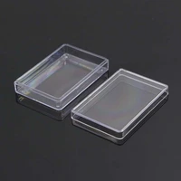 Container Box Rectangular for Case with Cover for Deck Cards Playing Card Set Storing Card Storage Holde 2