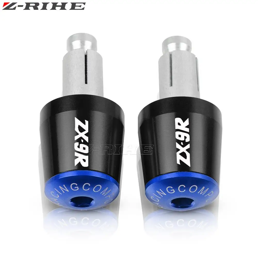 ZX9 Motorcycle Handle Bar Ends Handlebar Grips End Caps Anti
