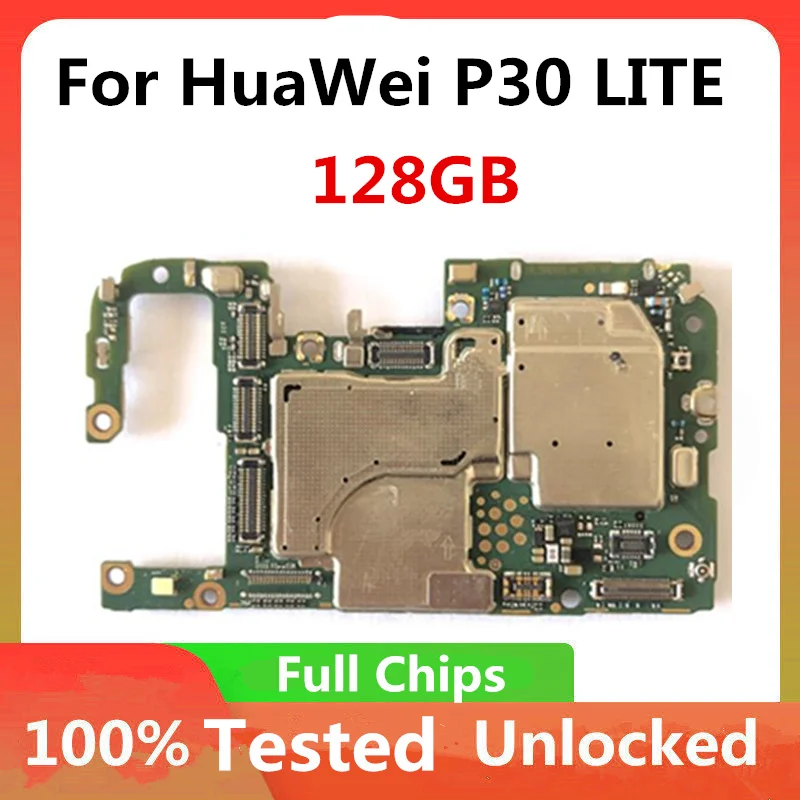 Carte mère originale débloquée pour Huawei P30 Lite, avec puces complètes,  4 go/6 go, 128 go, Version internationale | AliExpress