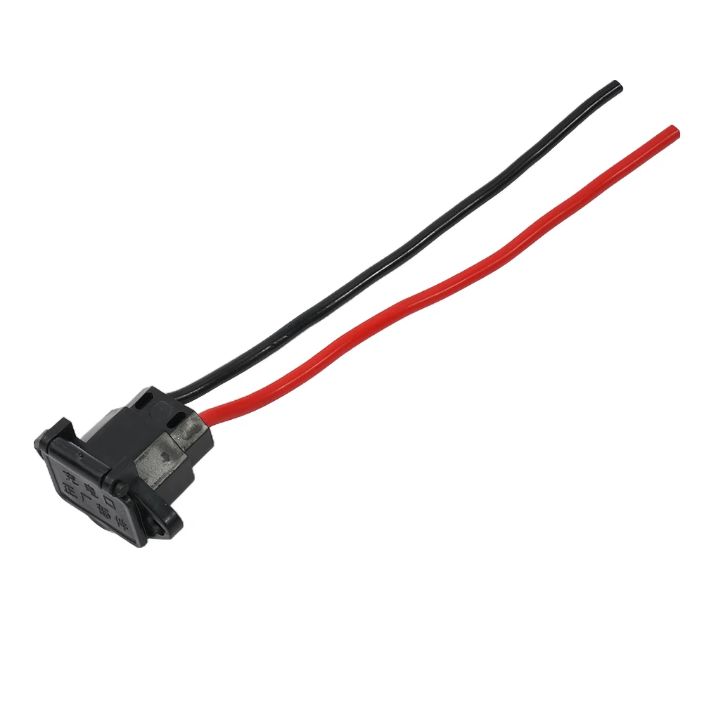 Electric Bicycle Charging Plug Socket Charger For 48V 36V Motorcycle Universal E-bike Battery Connector Plug Cable ABS Copper, motorcycle socket charger