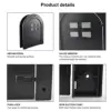 New Cat Door Arched Pet Door Hole Teddy Puppy Kitten Entry and Exit Safety Door Entry and Exit Door 5