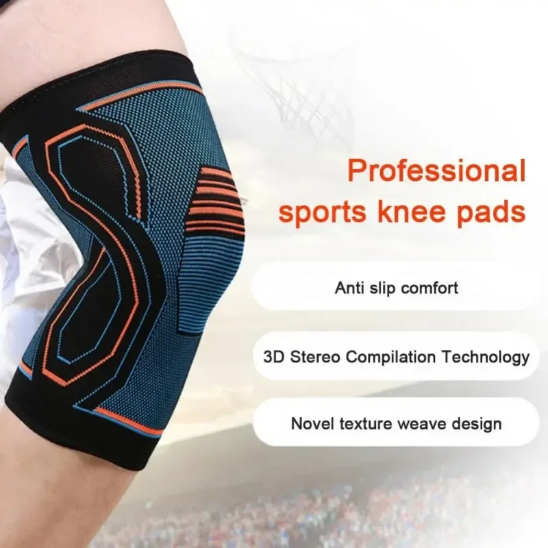 Compression Knee Pads Knee Support Sleeve Gym Sports Protector Basketball Volleyball Run Fitness Equipment Brace Protection knee pad,knee support,knee support sleeve,knee brace,knee wraps