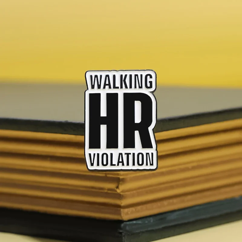 Walking Hr Verletzung Emaille Pins Cartoon Spaß Zitate Broschen Kleidung Rucksack Großhandel Revers Abzeichen Geschenk für Bü ropers onal ﻿ – Detail 9