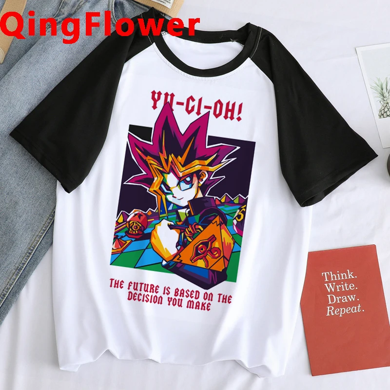 Футболка Yugioh Yu-gi-oh, футболка Yu Gi Oh, египетские карты Бога, аниме футболка для дуэли, монстров, Женская Повседневная Уличная одежда, мужская футболка