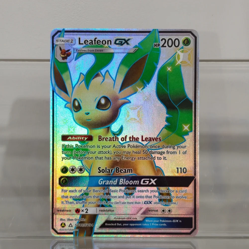 Ultimate Eevee Evolution GX Collection - English TCG Game Card Set