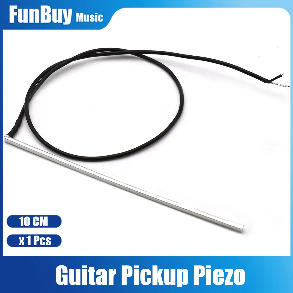 10CM Acoustic Guitar Pickup Piezo 8 Strings Folk Guitarra Piezo Guitarra Preamp Accessories