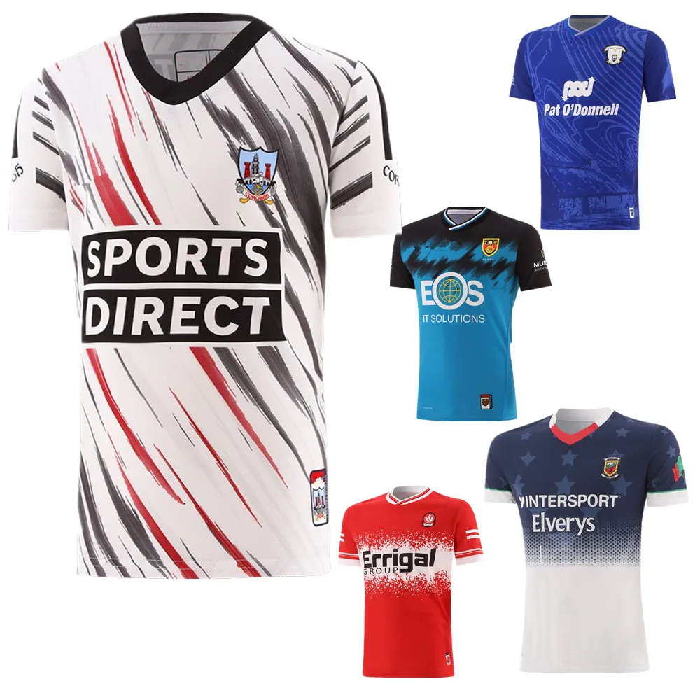 GAA jersey Mayo Clare Derry Kerry Donegal Down t-shirt Cork Mayo Offaly Tipperary Dublin Ireland gaa shirt jerseys