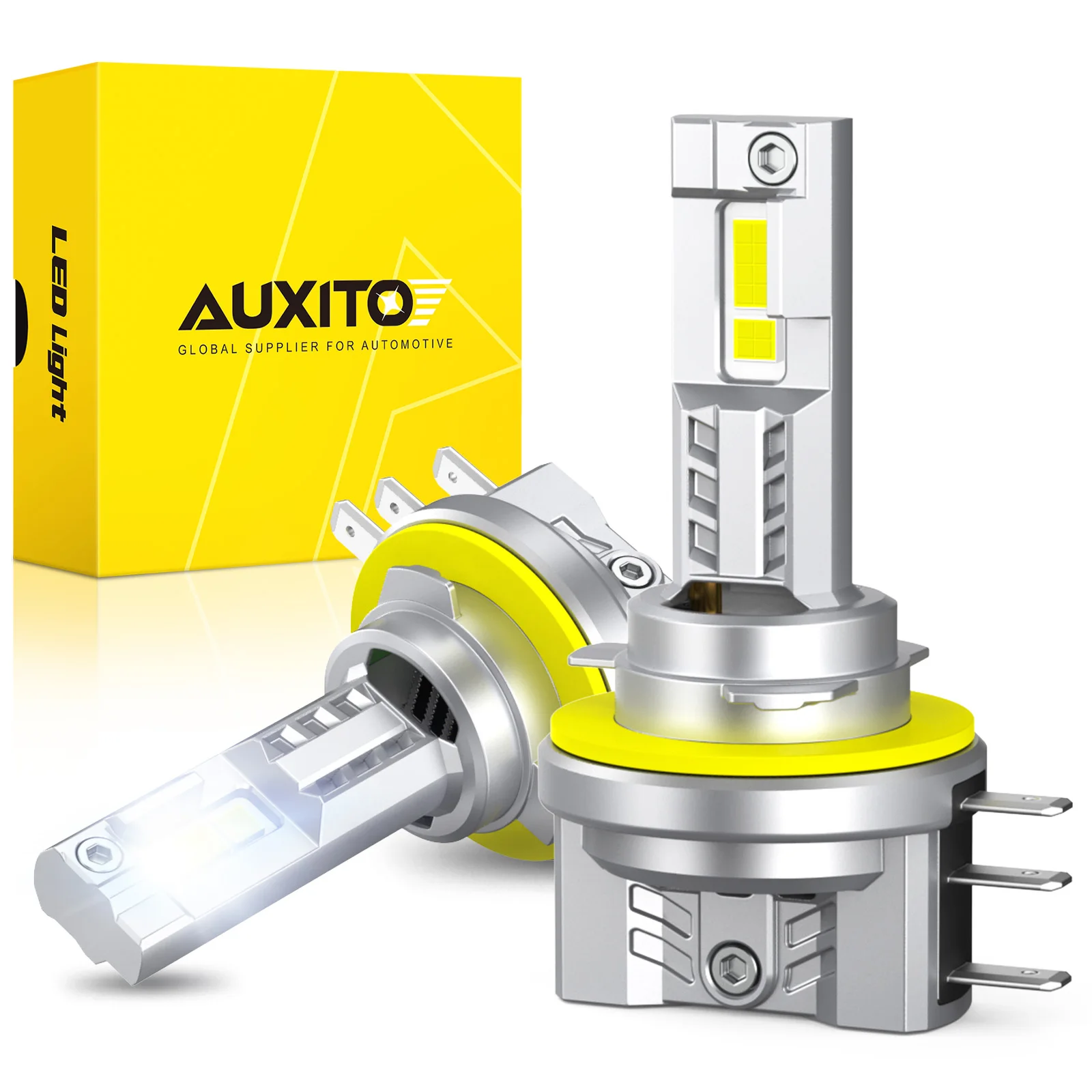 Auxito H15 Led Canbus Faro Abbagliante Anabbagliante 30000Lm 60W H15 Led Lampadina Drl Per Vw Golf 7 Mk6 Skoda Bmw Mercedes Ford Mazda Cx5