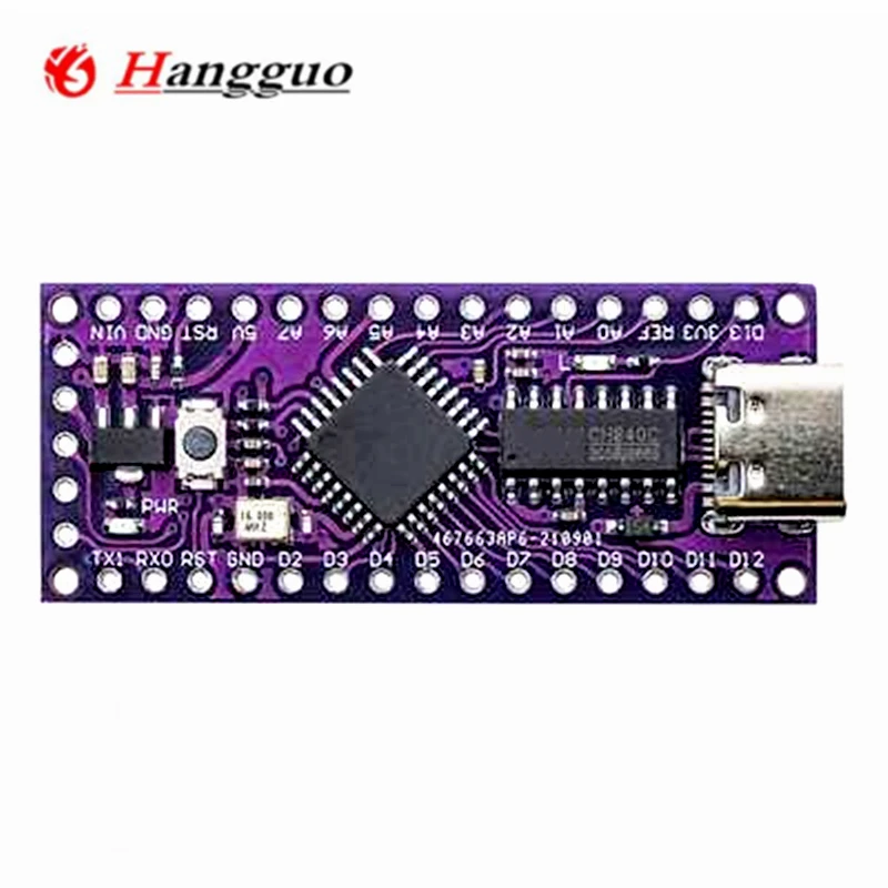 1pcs 10pcs lot lgt8f328p lqfp32 minievb type c usb compatible with