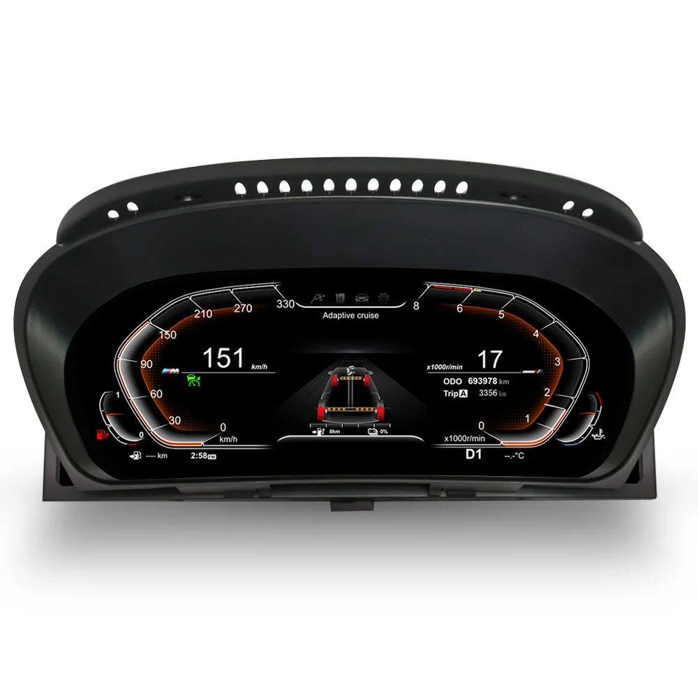 MEKEDE Linux Systems 12,3-Zoll-Auto-LCD-Dashboard-Anzeigefeld für BMW X5 E70 2006–2013 CCC CIC Auto-Digitalcluster-Instrument – Detail 6